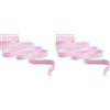 Furlanis Nastro Tessuto Italiano Doppio Raso, 16mm x 50m, col.20, Rosa Baby (Confezione da 2)