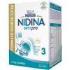 NESTLE' ITALIANA SpA Nidina optipro 3 polvere 2 pezzi da 600 g