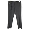 John Richmond Pantaloni Da Uomo 48 Piegati A Righe Classici Grigi In Lana Mohair