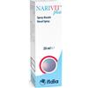 FIDIA Narivit Plus Spray Nasale 20 ml con Acido Ialuronico Cross-linkato D-pantenolo Biotina Vitamina e Vitamina e