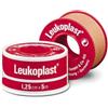 LEUKOPLAST Cerotto chirurgico per fissaggio medicazioni in rocchetto leukoplast supporto viscosa color pelle massa adesiva caucciu' ossido di zinco 1,25x500cm mutuabile - LEUKOPLAST - 900394432