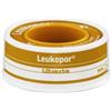 Cerotto adesivo ipoallergenico leukopor. supporto: tessuto non tessuto bianco di poliestere e viscosa adesivo poliacrilico senza resine e gomme naturali. 1,25x500cm mutuabile - - 900394469