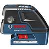 Bosch Professional GCL 25 Livella Laser Combinata, Campo di Autolivellamento ± 4°, Blu