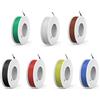 Haerkn 18-30 awg silicone filo elettrico cavo 5 filo colorato 18-30 gauge bobina di cavi di collegamento elettronica kit trefato filo di rame stagnato flessibile e morbido per il fai da te 18 AWG-7 colori.