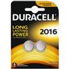 Duracell CR2016 Batteria a bottone al litio, Confezione da 2