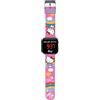 Kids Licensing Orologio digitale per ragazze automatico con cinturino in plastica HK50201, Hello Kitty, rosa