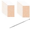 THXFUNAREA penna per agopuntura,Penna Massaggio,Auricoloterapia,1200pcs Semi Orecchio,Semi di Agopuntura,Semi Orecchio Agopuntura,Monouso Orecchie Semi di Agopuntura,Kit Ear Seed Multi-Condizione