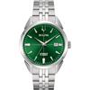 BULOVA Sutton Automatic Men's Watch, Green 96B424, Steel Case and Bracciale, Classico, Classico