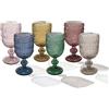 BRANDANI SHOT LIQUORINO INDIE COLORI ASSORTITI SET 6 PZ VETRO
