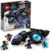 LEGO Marvel Sunbird di Shuri, Aereo Giocattolo di Black Panther, Giochi per Bambini e Bambine con Supereroi dal film Wakanda Forever, Idee Regalo 76211