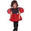 amscan Childs Girls Little Ladybug Animal Fancy Dress Costume