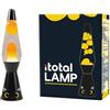I-TOTAL® - Lampada Lava, effetto bolle, lava lamp colorata (Black Cat)