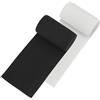 BENECREAT 2 Rolls Banda Elastica 120mm di Larghezza Bianco e Nero Heavy Stretch Tessuto ad Alta Elasticità per Cucire (Circa 2.7m / Roll)