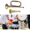 Tromba Bugle Mini Strumento in Ottone per Orchestra Principiante Banda