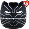 Ty - Marvel Squish a Boos - Cuscino Black Panther 35 cm - TY39344 - Nero - dai 3 anni