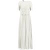 APART Fashion Abendkleid mit Spitzenjacke Vestito, Crema, 42 Donna