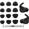 UOWGA Cuscinetti auricolari di ricambio in silicone per cuffie Beats Fit Pro/Studio Buds/Studio Buds+, S/M/L, 3 misure, 6 paia di auricolari, si adattano alla custodia di ricarica, tappi per le