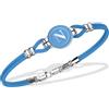 LOWELL BRACCIALE CORDINO E ACCIAIO NAPOLI