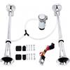 GYUPXYH Trompe Claxon Camion 12v con Compressore Tromba Trattore per Camion Moto Trattore Agricolo Barca Auto