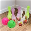 Il set da gioco per bambini da bowling include 6 birilli da bowling e 2