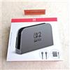 Nintendo Switch 2 Dock Set Originale Dock Adattatore AC HDMI USB-C BEE-A-CASA...