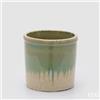 EDG Enzo De Gasperi Vaso Glaze Cilindro Lime Ceramica 23 cm