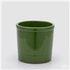 EDG Enzo De Gasperi Vaso Glaze Cilindro Verde Ceramica 23 cm
