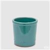 EDG Enzo De Gasperi Vaso Glaze Cilindro Salvia Ceramica 18 cm