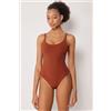 Calzedonia Costume Intero Classico Premium Fit Marrone