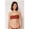 Calzedonia Fascia Costume Premium Fit Marrone