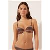 Calzedonia Push Up Costume Golden Chevron Marrone