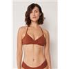 Calzedonia Triangolo Imbottito Costume Premium Fit Marrone