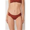 Calzedonia Brasiliana Drappeggio Costume Premium Fit Marrone