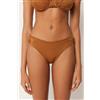 Calzedonia Brasiliana Costume Shiny Satin Marrone