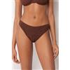 Calzedonia Slip Costume Crinkle Waves Marrone