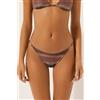 Calzedonia Perizoma Costume Golden Chevron Marrone