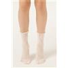 Calzedonia Calzini Velati Eleganti Bambina Bianco