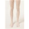Calzedonia Collant Pizzo Bambina Bianco
