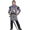Ciao Cavaliere Medievale costume travestimento bambino (Taglia 7-9 anni)