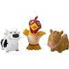 BANDAI Fattoria Zenone Figure Bagno TO84100 Multicolore Bagno Divertente con Figure, Avventure Acquatiche.