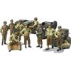 Tamiya 300032552 - Soldatini americani della seconda guerra mondiale, a riposo, 9 pz., incl accessori