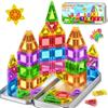 Kaysaitoy 42PCS Costruzioni Magnetiche da Viaggio Mini Giochi Magnetici per Bambini Bambina 3 4 5 6 7 8 Anni Magnetic Tiles Giocattoli Magnetici Viaggio Ragazzi Ragazze 3+ Anni Compleanno Natale Epifania