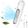 SWTHM Deodorante per frigorifero, neutralizzatore di odori ricaricabile, generatore di ozono 2 modalità, purificatore d'aria elettrico, mini macchina per rimuovere gli odori, ricarica USB per frigorifero