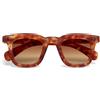 OKKIA Firenze Occhiali da Sole Unisex Rotondo Sahara Avana