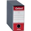 Esselte OXFORD G81 Registratore con Custodia, con Meccanismo a Leva N.1 in Formato Memorandum (23x18cm) con Dorso da 8 cm, Rosso, 1 pezzo, 390781160