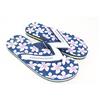 Harmont & Blaine Ciabatte Uomo EU41 Blu Motivo Floreale Unisex Flip Flop Slip