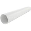 La Ventilazione CTR1150B Tubo per Aerazione Canalizzata Tondo in PVC, diametro interno 150 mm. Colore bianco
