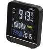 EMOS GoSmart - Smart Home monitor di qualità dell'aria con app - WiFi - Display a colori - Misuratore di CO2 - Sensore di temperatura e umidità - Alimentazione USB-C - TUYA, SmartLife - Nero