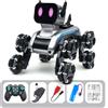 Giocattolo RC per cani robot intelligenti RC con occhi LED musicali per