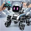 Giocattolo RC per cani robot intelligenti RC con occhi LED musicali per